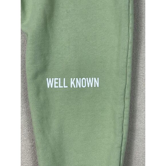 Well‎ Known Studios Pants Men XXL Green Tapered Sweatpants Workout Adult - Picture 13 of 15